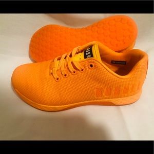 Nobull Neon Orange Trainers (size 8)